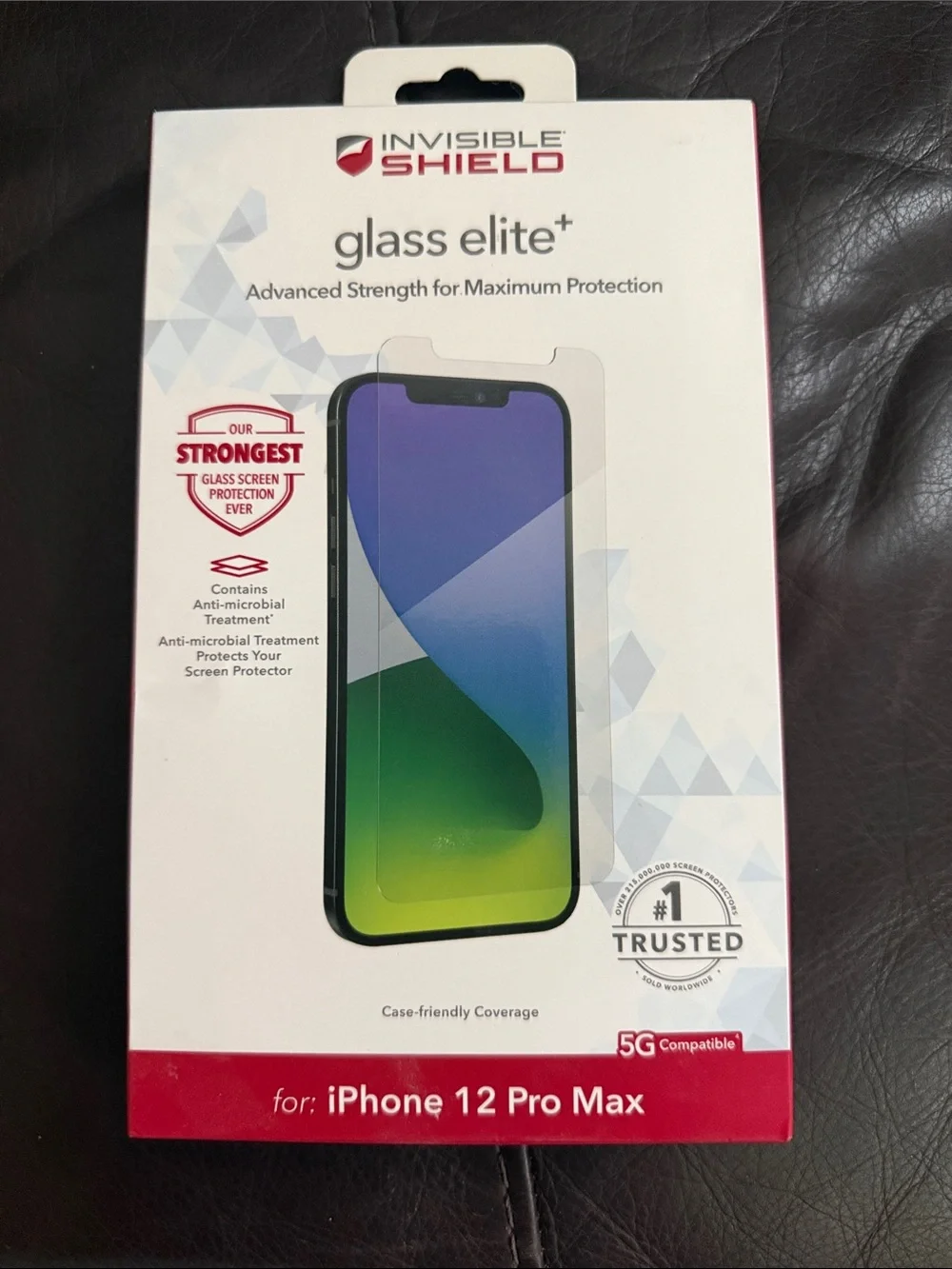 Glass Elite+ Screen Protector for iPhone 12 Pro Max - Clear